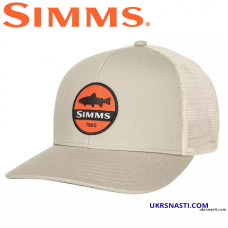 Кепка Simms Trout Patch Trucker Khaki